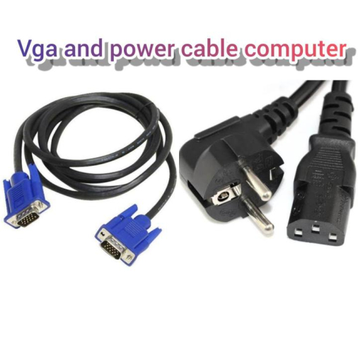 VGA Cable + Power cable