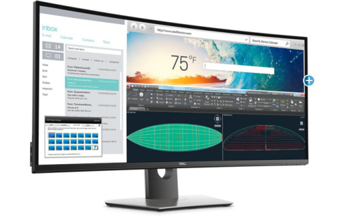 Dell Ultrasharp U3818DW Curved Type-C