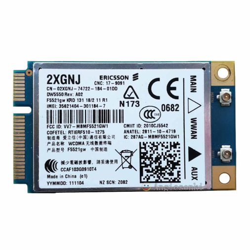 Dell 3G Modem Ericsson F5521GW DW5550