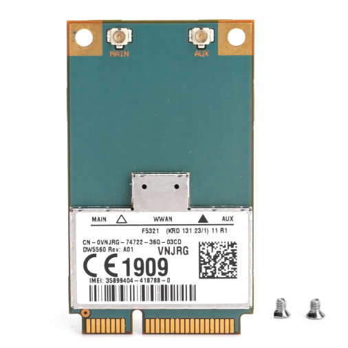 Dell 3G modem F5321 DW5560 Dell Latitude E5430/E5530/E6230/E6330