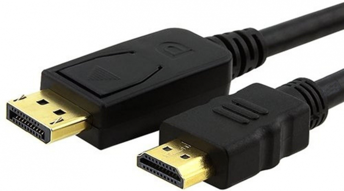DisplayPort-HDMI kaabel 2m